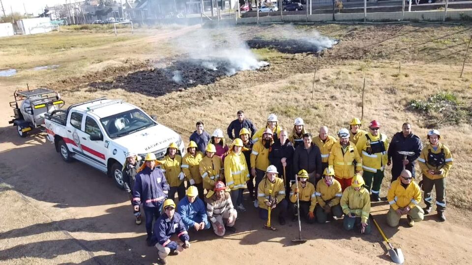 Se llevó a cabo una jornada de formación teórico-práctica en Combate Básico de Incendios Forestale Se llevó a cabo una jornada de formación teórico-práctica en Combate Básico de Incendios Forestale