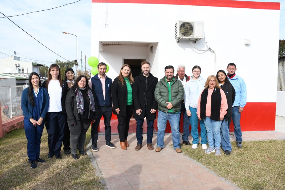 Con fondos propios, realizaron obras de reacondicionamiento y puesta en valor del Centro de Salud “Leoncio de Luque”