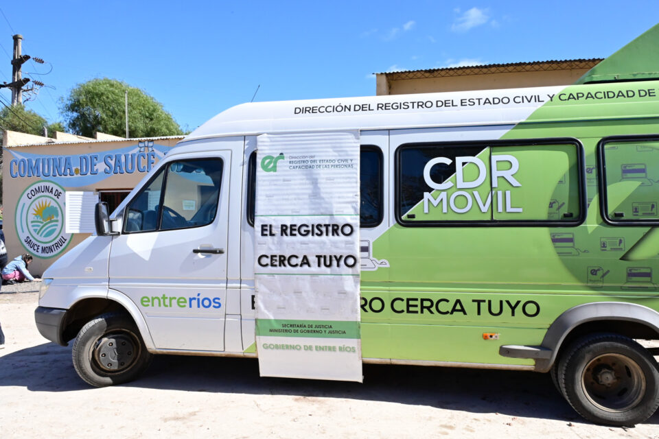 La Unidad Móvil de Registro Civil alcanzó más de 1.700 trámites en lo que va del año