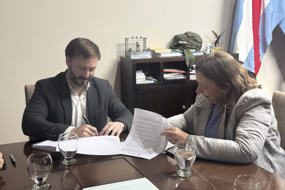 Se firma con el municipio de Concordia un convenio para garantizar la seguridad alimentaria