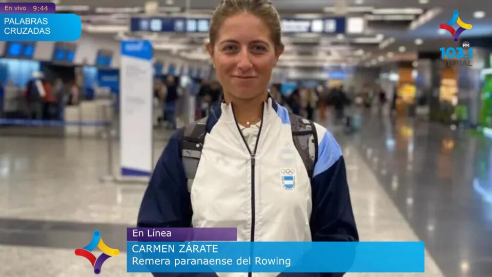 Carmen Zárate, la pionera que hace historia en el remo de Paraná
