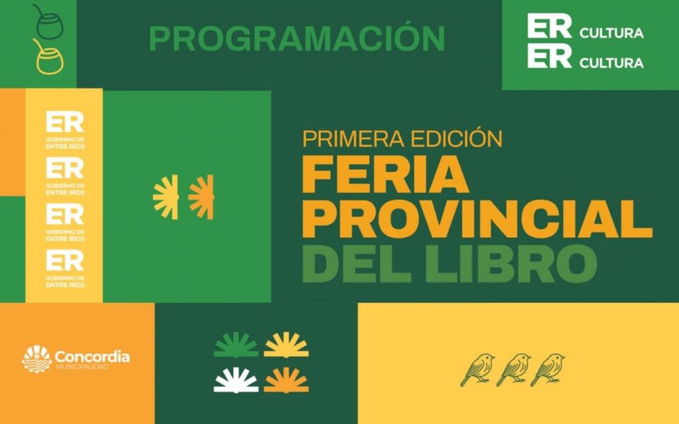 Difundieron la programación de la Feria Provincial del Libro que se inaugurará este jueves en Concordia