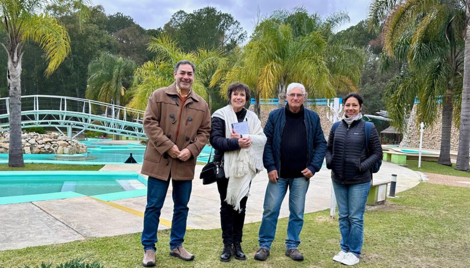 Especialistas del programa de Desarrollo e Integración visitaron Termas del Ayuí