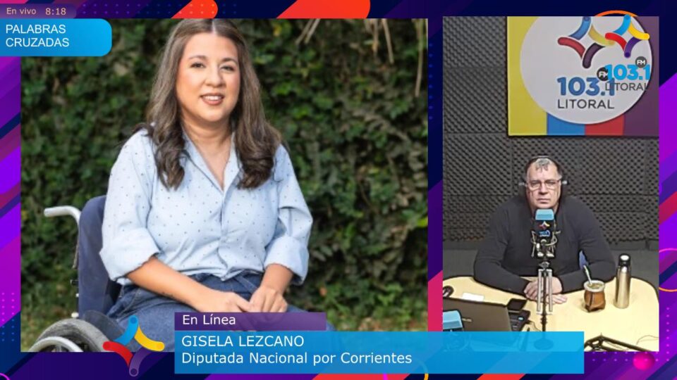 “El gobierno está alejado de la realidad social”, dice Gisela Lescano, candidata a diputada de Corrientes
