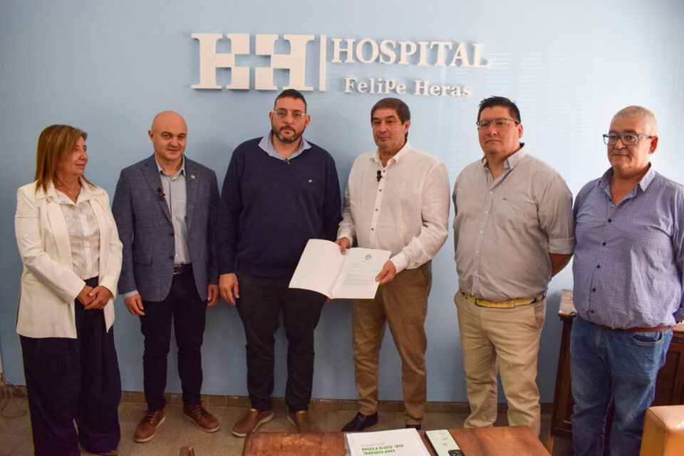 Asumió el nuevo equipo directivo del Hospital Felipe Heras de Concordia Asumió el nuevo equipo directivo del Hospital Felipe Heras de Concordia