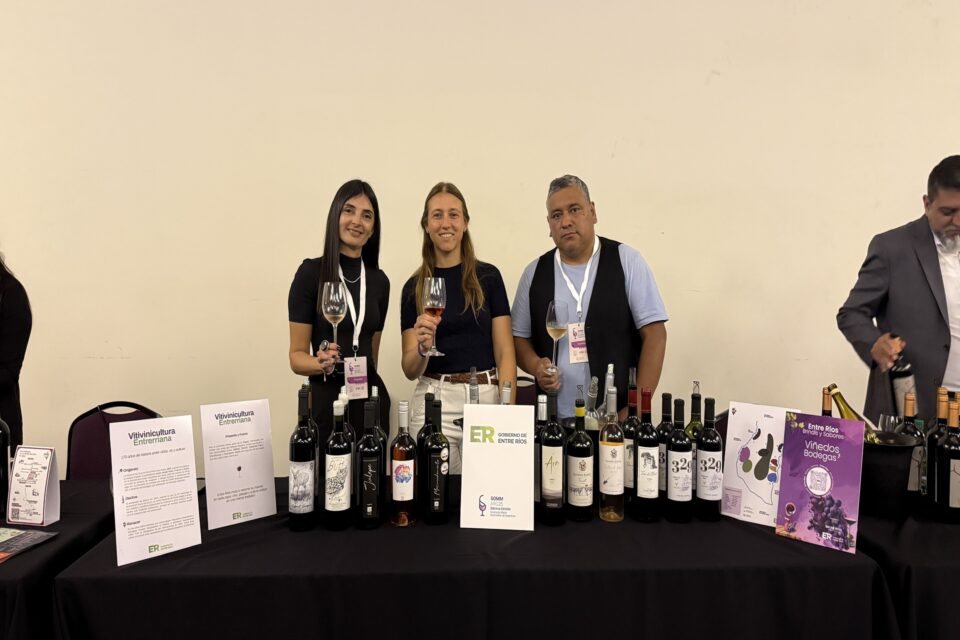 Entre Ríos presentó sus vinos en el Concurso Nacional de Sommeliers