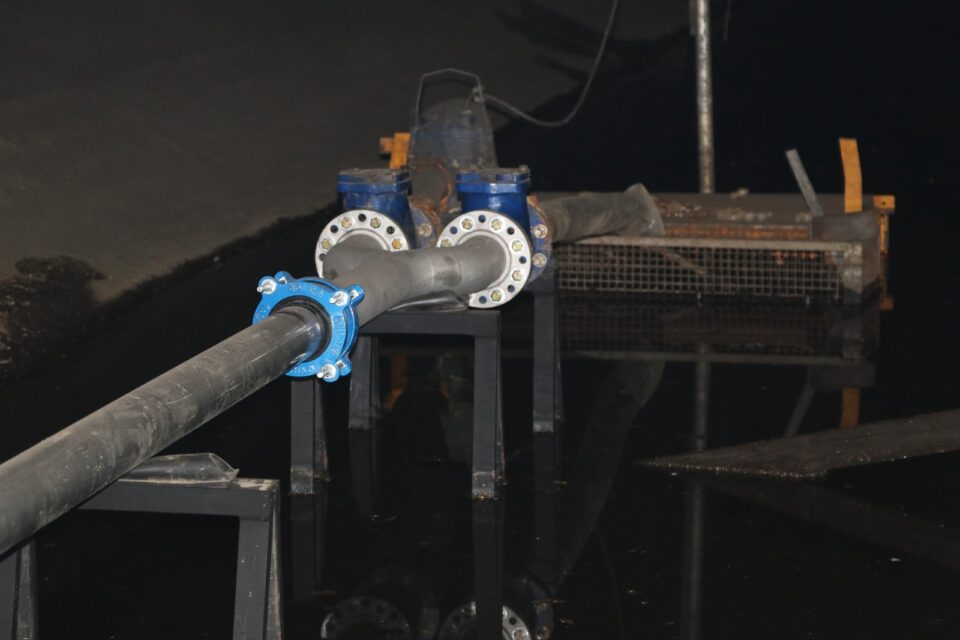 Se renovó el sistema de drenaje interno del túnel subfluvial