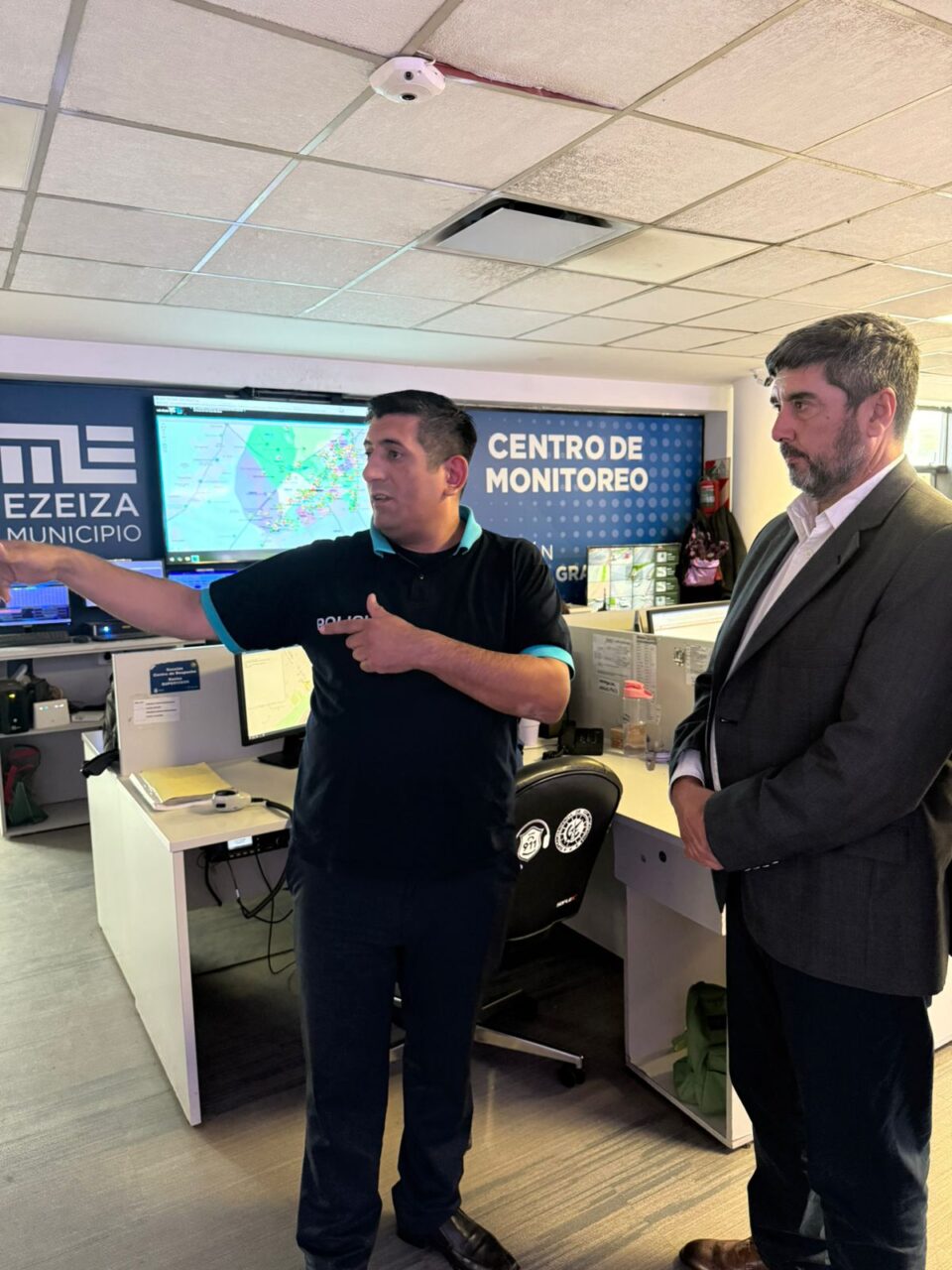 Fuertes y Granados mantuvieron un encuentro con el foco puesto en la seguridad pública