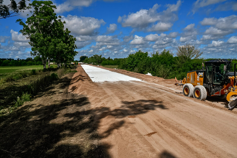 Vialidad inició obras de rehabilitación en el acceso al Palacio San José