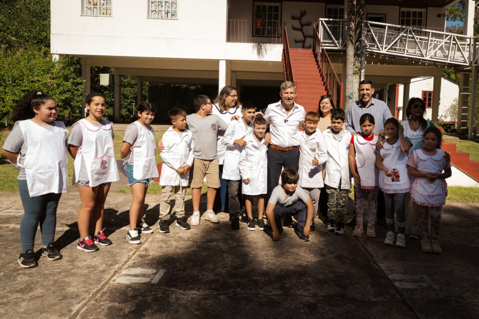 Frigerio inauguró el ciclo lectivo en Villa Paranacito