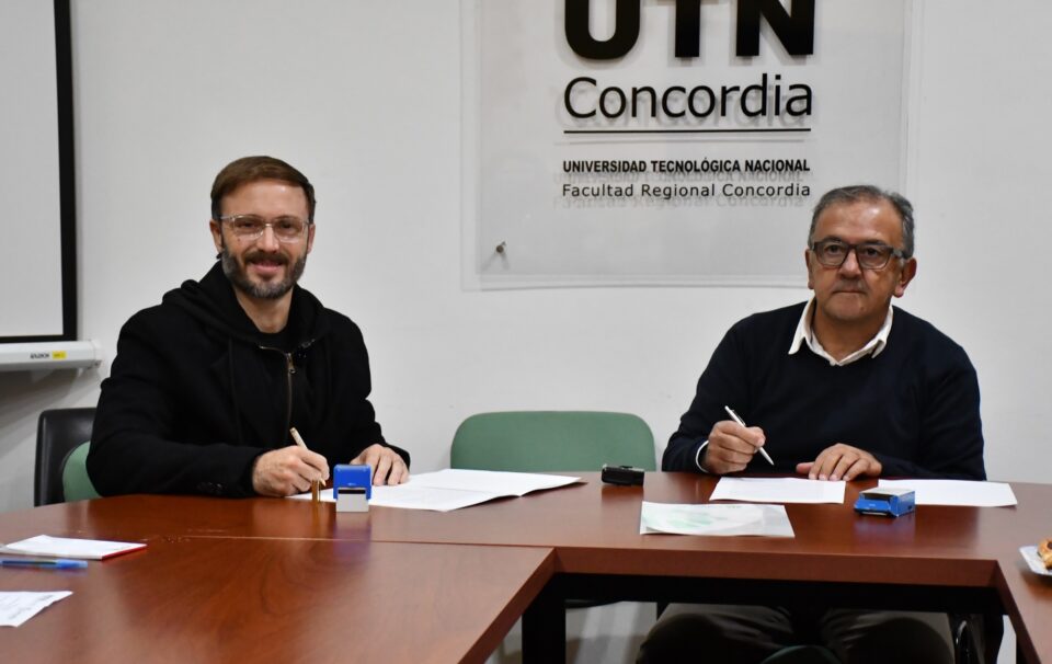 Alianza estratégica: el Municipio de Concordia y la UTN firmaron un convenio por las XX Jornadas IDERA 2026
