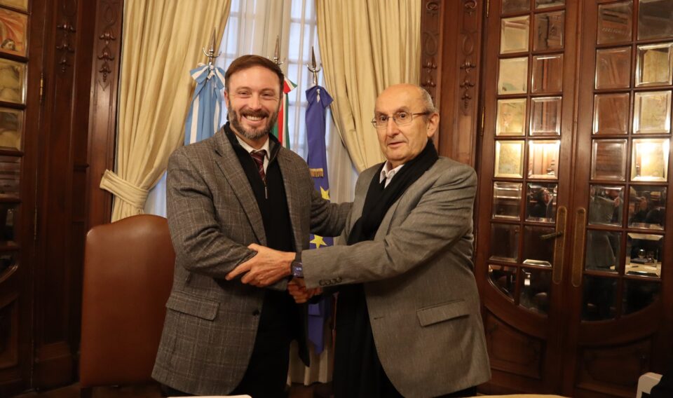Alianza internacional: Concordia y la Cámara de Comercio Italiana firman convenio para atraer inversiones