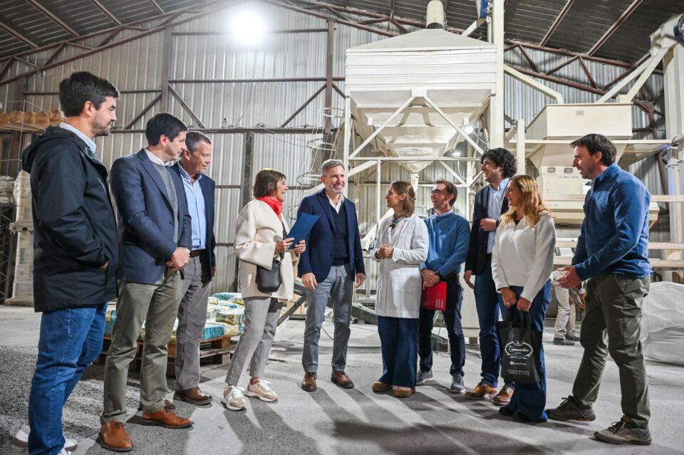 Frigerio beneficia con el RINI una inversión productiva en el sector arrocero