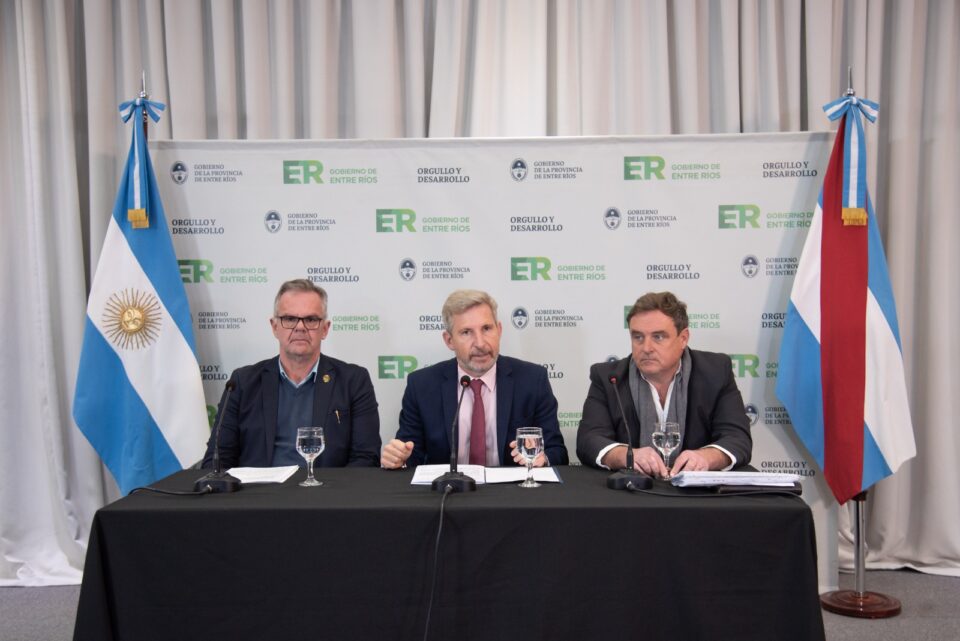 Frigerio anunció el plan de infraestructura vial más importante de los últimos años