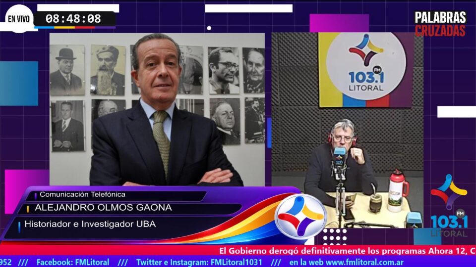 Alejandro Olmos Gaona: «Lo de Caputo es una ficción, la deuda aumentó 56.000 millones de dólares en cinco meses»